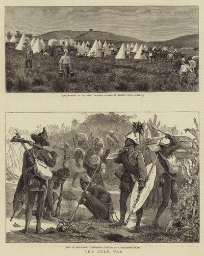 The Zulu War by John Charles Dollman